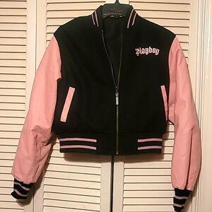 Playboy Classic Reversible Lettermans Jacket